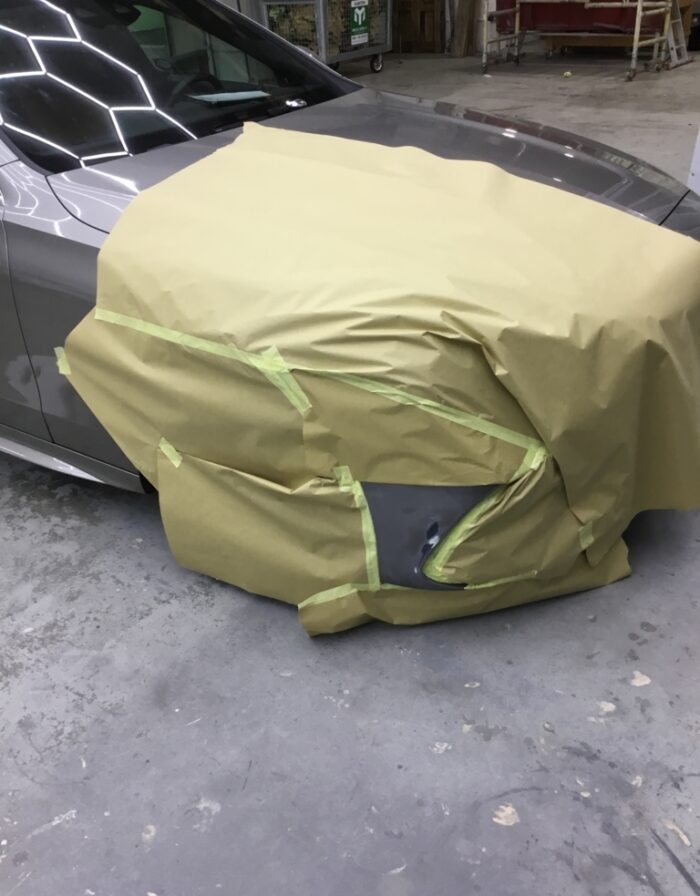 MB spotrepair tijdens